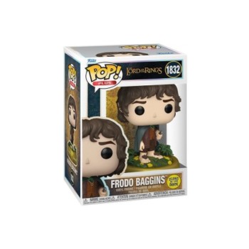 funko funko pop plus esdla frodo baggins glow in the dark