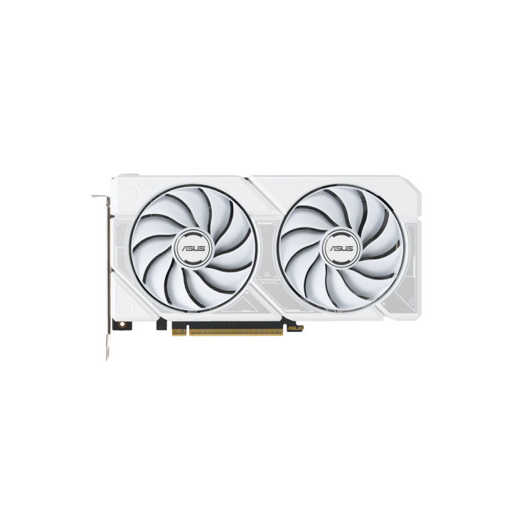 asus asus dual  rtx5060ti o16g white nvidia geforce rtx 5060 ti 16 gb gddr7