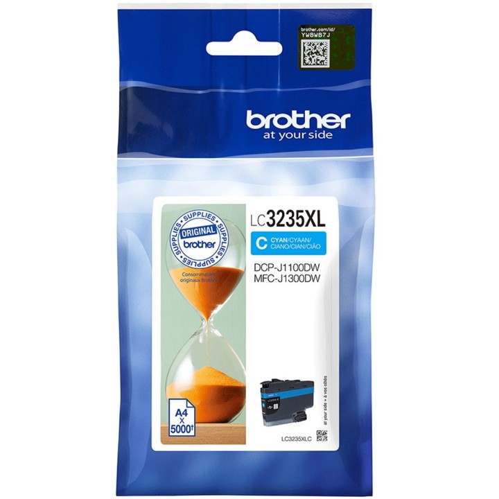 brother cartucho tinta brother lc3235xlc cian 5000 paginas