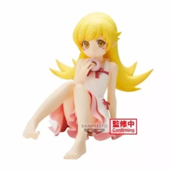 banpresto figura banpresto nisioisin monogatari series relax time shinobu oshino 13cm