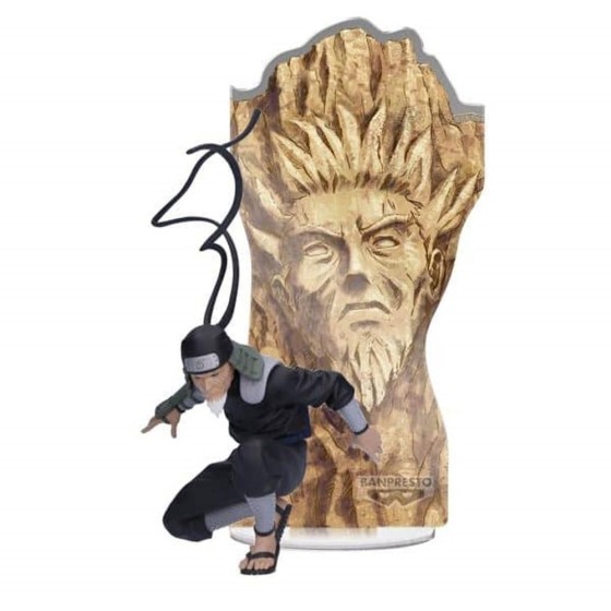 banpresto figura banpresto naruto shippuden panel spectacle hiruzen sarutobi 7cm