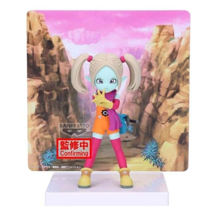 banpresto figura banpresto dragon ball daima panzy con panel 13cm