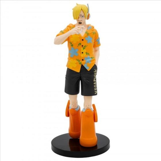banpresto figura banpresto one piece the shukko sanji egghead ver. 17cm