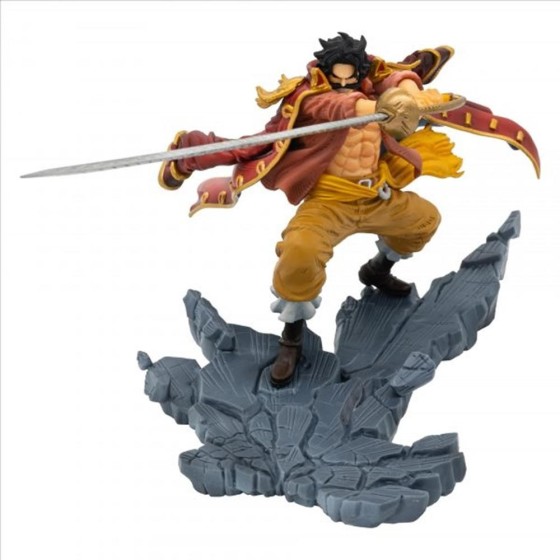 banpresto figura banpresto one piece manhood gold d roger special ver. 9cm