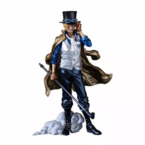 banpresto figura banpresto one piece premium sabo the metallic 30cm