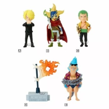 banpresto figura banpresto one piece world collectable enies lobby 2 unidad aleatoria