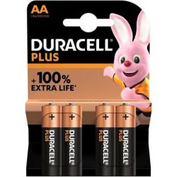 Pack 4 Pilas Duracell Plus...