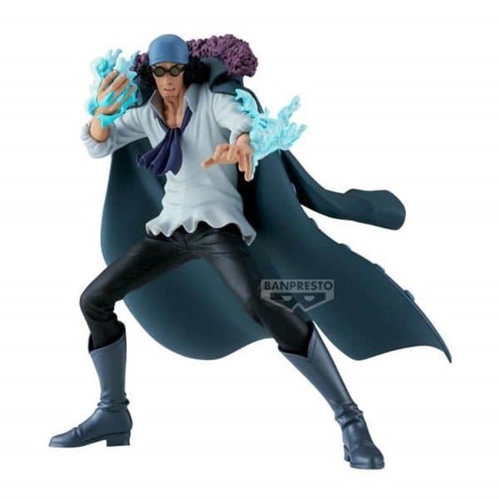 banpresto figura banpresto one piece battle record collection kuzan 15cm