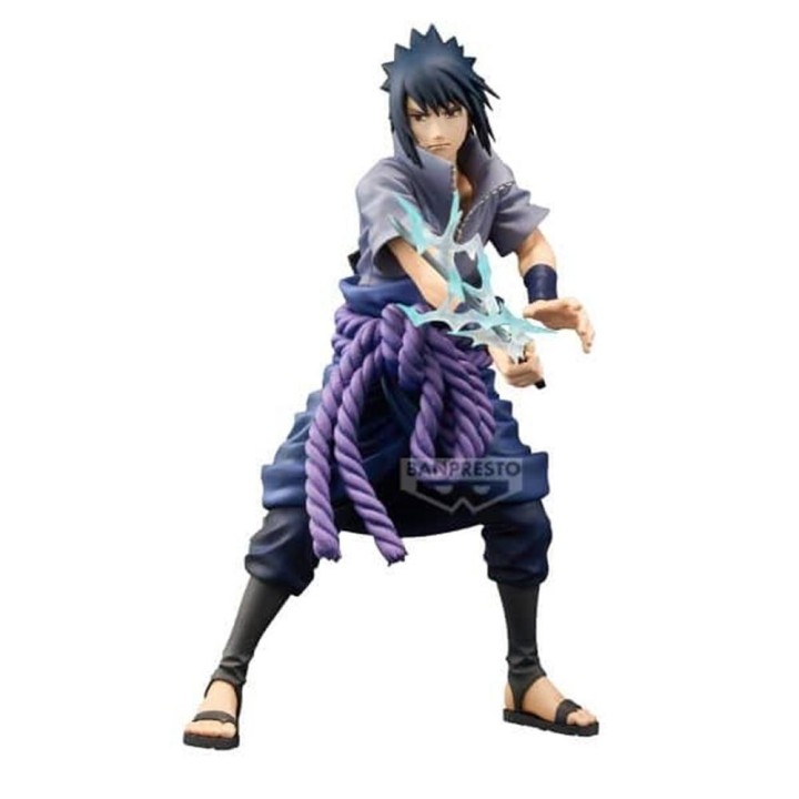 banpresto figura banpresto naruto shippuden grandista sasuke uchiha special edition 24cm