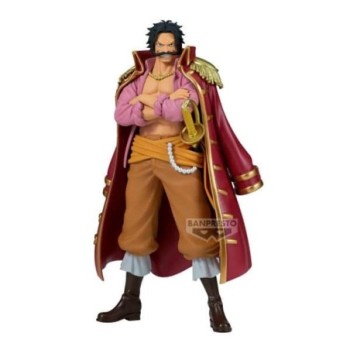 banpresto figura banpresto one piece dxf the grandline series special gol d.roger 20cm