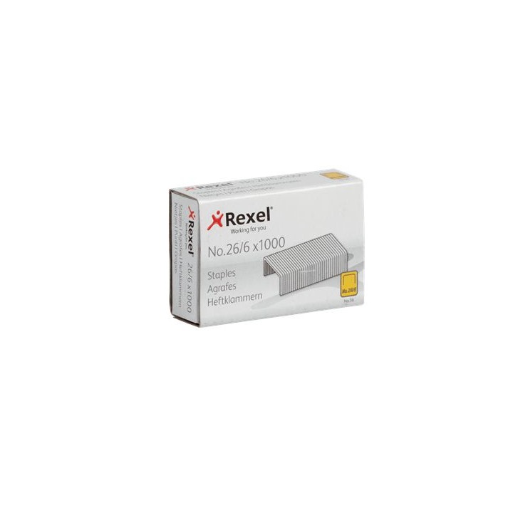 caja 1000 grapas rexel nÂº56 26/6