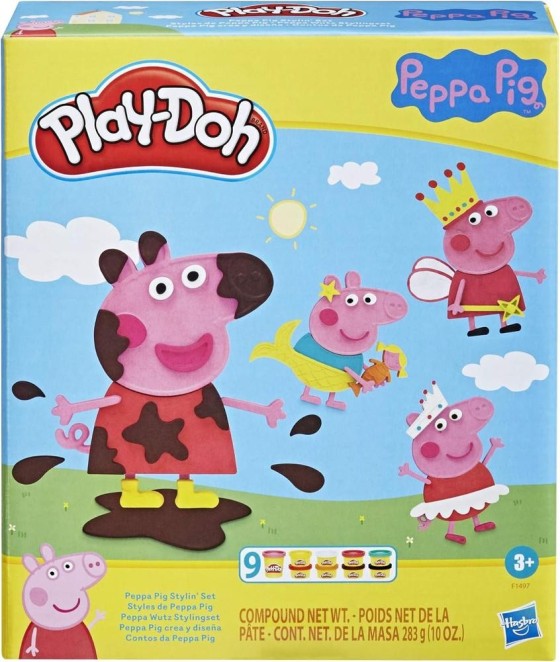 hasbro juego hasbro play   doh peppa pig