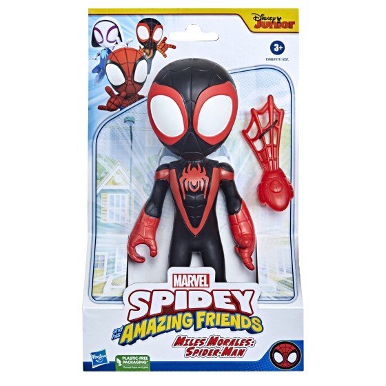 hasbro figura gigante hasbro marvel spidey and his amazing friends miles morales