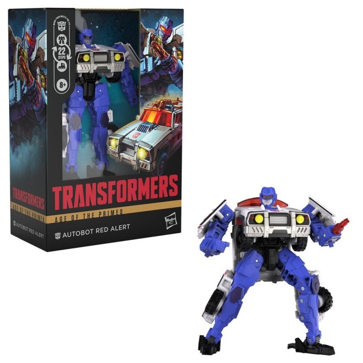 hasbro figura hasbro transformers age of the primes autobot red alert
