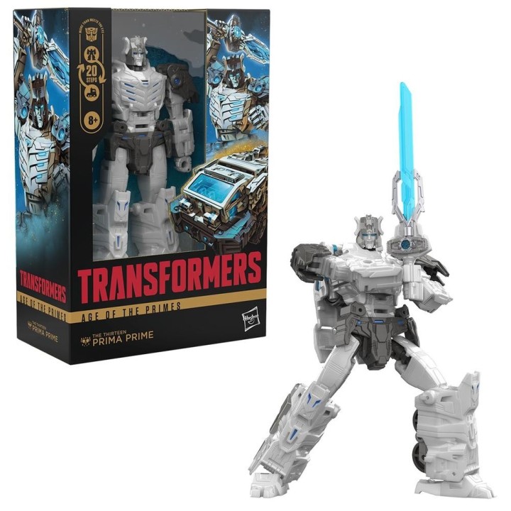 hasbro figura hasbro transformers age of the primes the thirteen prima prime