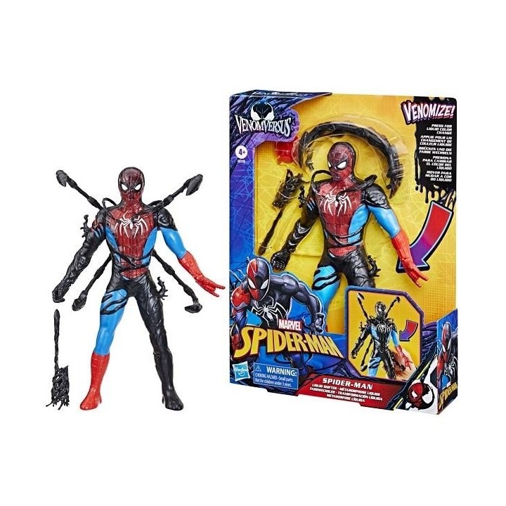 hasbro figura hasbro marvel venomversus spider   man