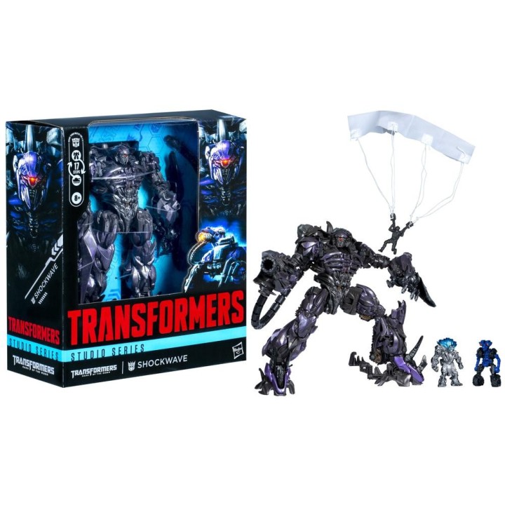 hasbro figura hasbro transformers dark of the moon shockwave