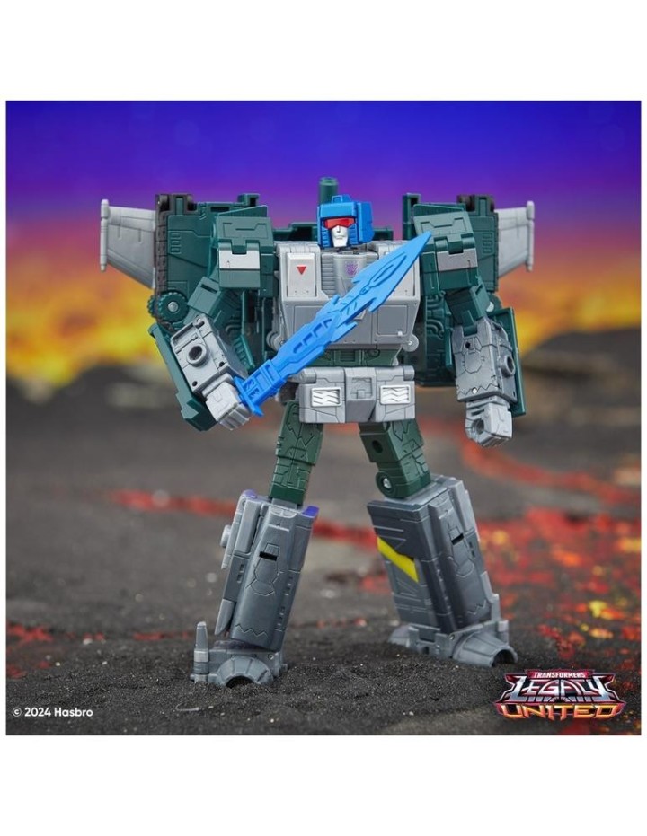hasbro figura hasbro transformers legacy united deluxe overcharge