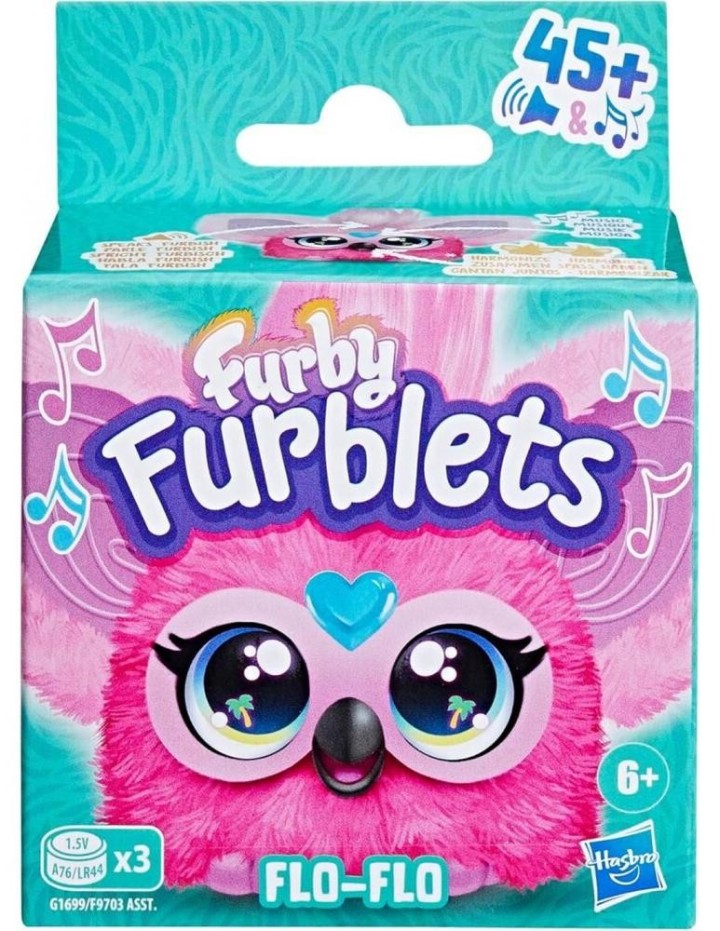 hasbro mini furby furblet flo flo
