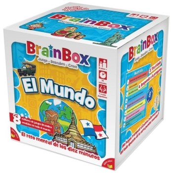 juegos juego de mesa brainbox el mundo pegi 8
