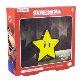 paladone lampara paladone super mario super estrella 25 cm