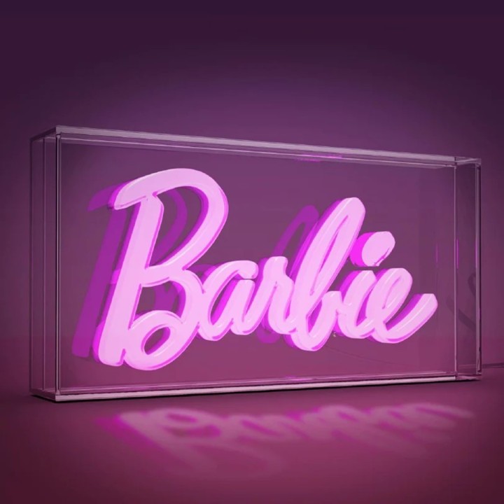 paladone lampara paladone barbie led neon light
