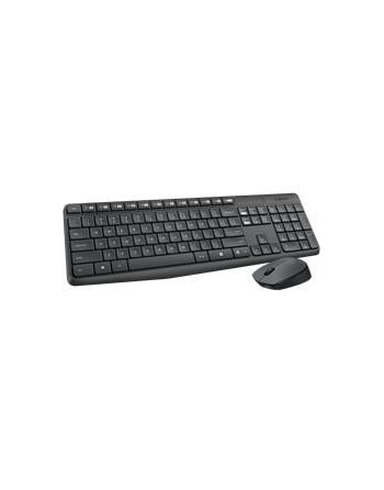 logitech teclado + mouse logitech mk235 wireless inalambrico frances
