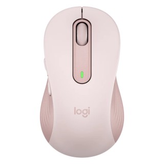 logitech mouse raton logitech m650 grande optico wireless inalambrico rosa