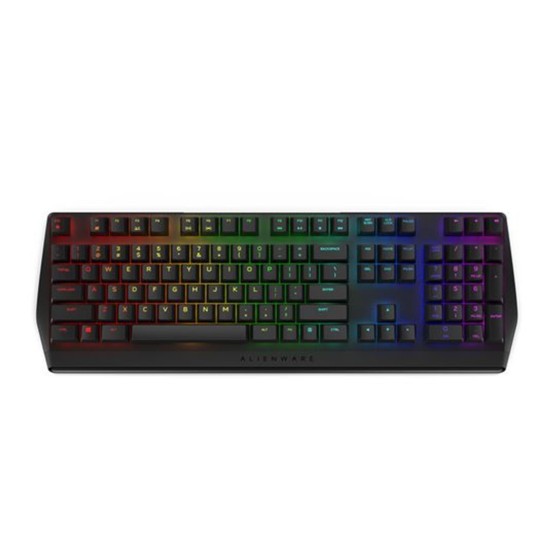 dell teclado dell alienware gaming aw410k   ww usb ingles