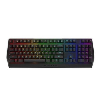 dell teclado dell alienware gaming aw410k   ww usb ingles