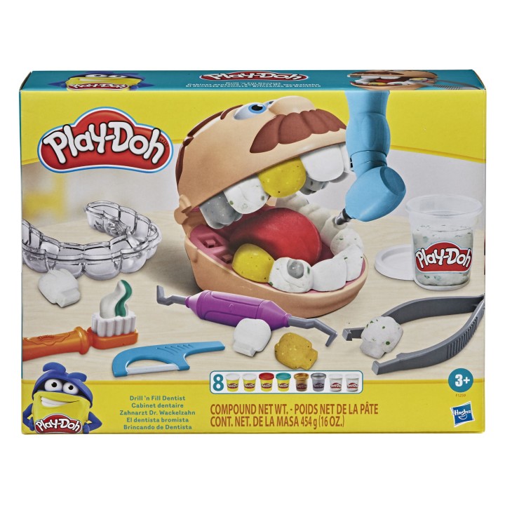 hasbro juego hasbro play - doh el dentista bromista