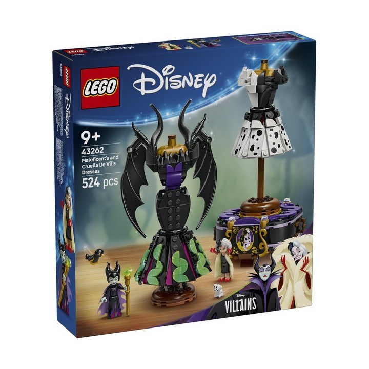 playmobil lego disney trajes de malefica y cruella