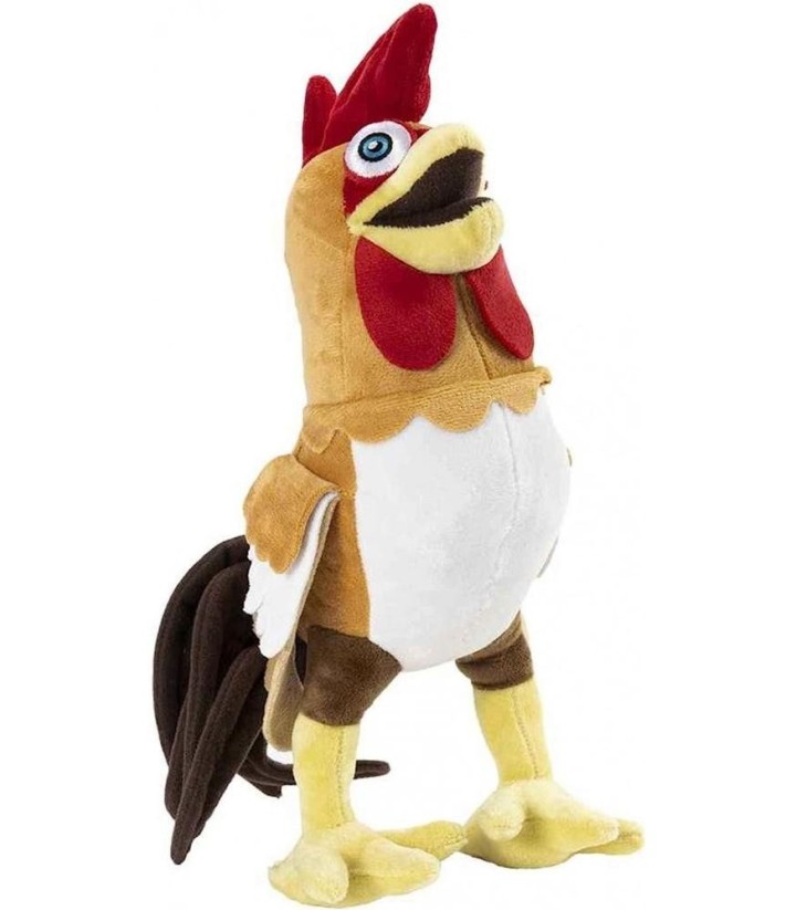 bandai rojo peluche musical la granja de zenon gallo bartolito