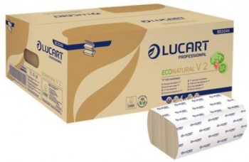 lucart paquete 3800 toallas v2 econatural lucart ce594