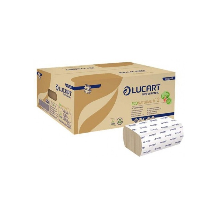 lucart paquete 3800 toallas v2 econatural lucart ce594