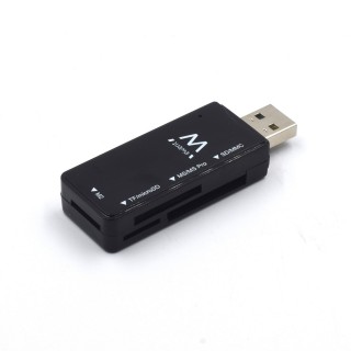 ewent lector de tarjetas multiple usb 2.0 ewent ew1049 ms   sd   t   flash   m2
