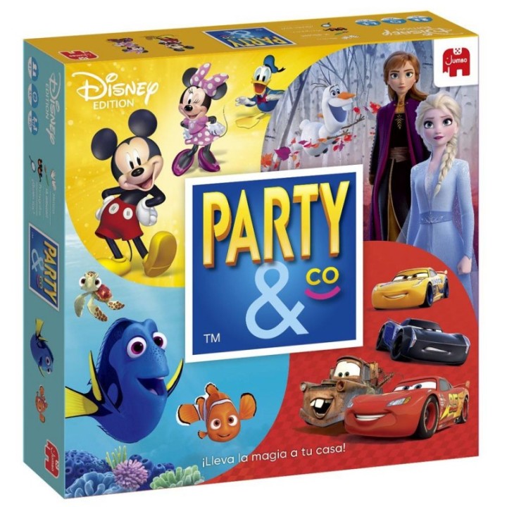 diset juego de mesa party & co. disney