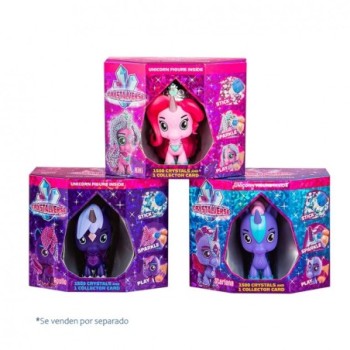 bandai rojo figura unicornio crystalverse classic 1 unidad aleatoria
