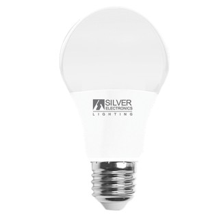 silver bombilla led eco decorativa silver electronics estandar 15w 100w    e27    5000k    1600 lm