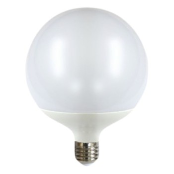 silver bombilla led decorativa silver electronics globo 12w 90w    e27    3000k    1155 lm    luz ca