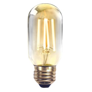 silver bombilla led silver electronic filamento edison tubo 2w 20w    e27    2.200k    320o    220 l
