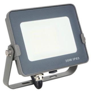 silver foco led silver electronics forge+proyector ips 65 30w 300w    3700k luz calida    2400lm col