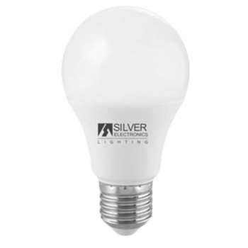 silver bombilla led silver electronic eco estandar  15w 83w    e27    4000k    1.320 lm    220o    l