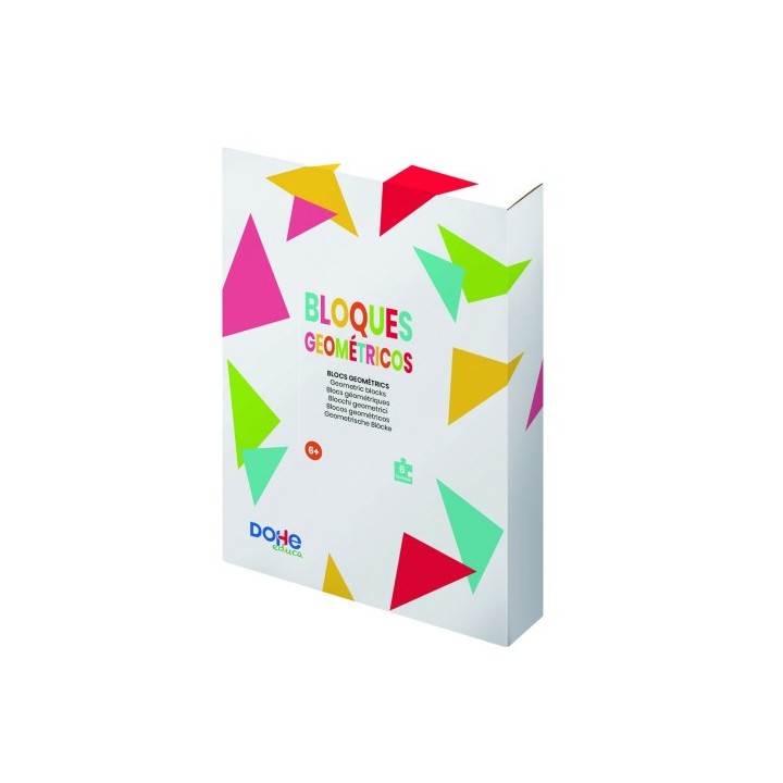 dohe caja bloques geometricos   a partir de 6 anos.  dohe 1003