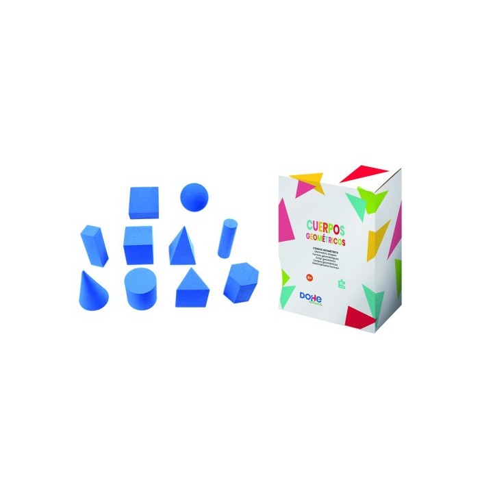 dohe caja cuerpos geometricos   a partir de 6 anos dohe 1006