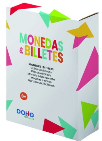 dohe caja monedas y billetes   a partir de 6 anos dohe 1016