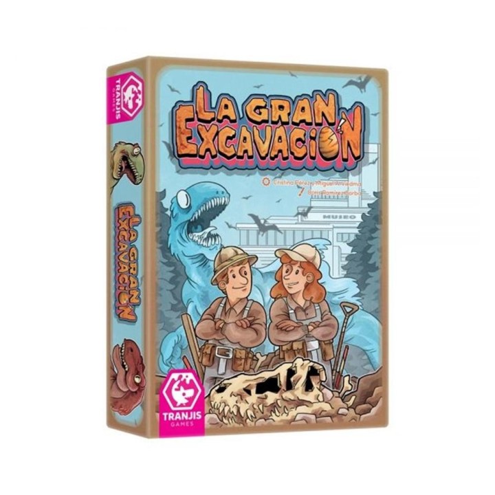 tranjis games sl juego de mesa la gran excavacion edad recomendada 8 anos