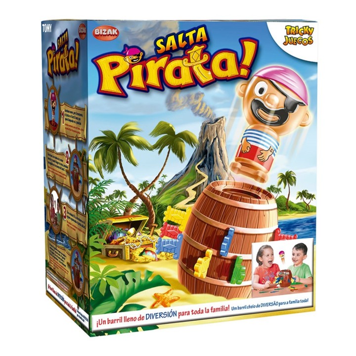 bizak juego tricky salta pirata