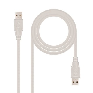 nanocable cable usb 2.0, tipo a/m a/m, 2.0 m