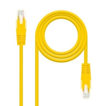 nanocable latiguillo categoria 6 utp 0,5m amarillo